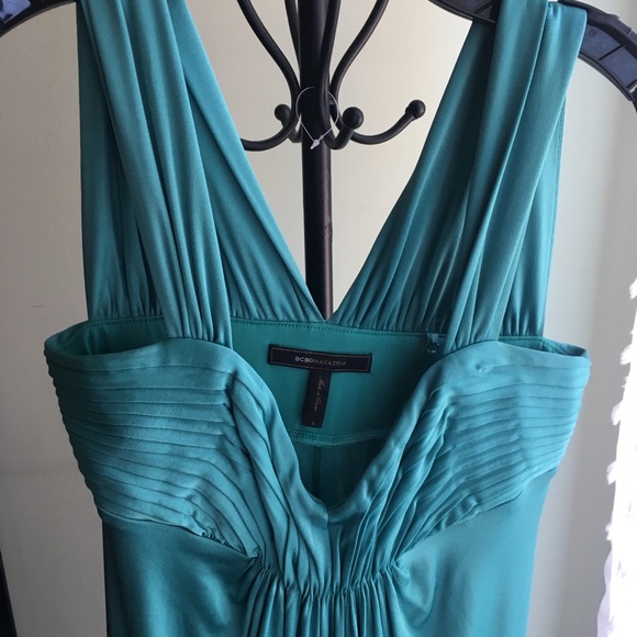 BCBG Max Azria turquoise dress - Picture 5 of 8